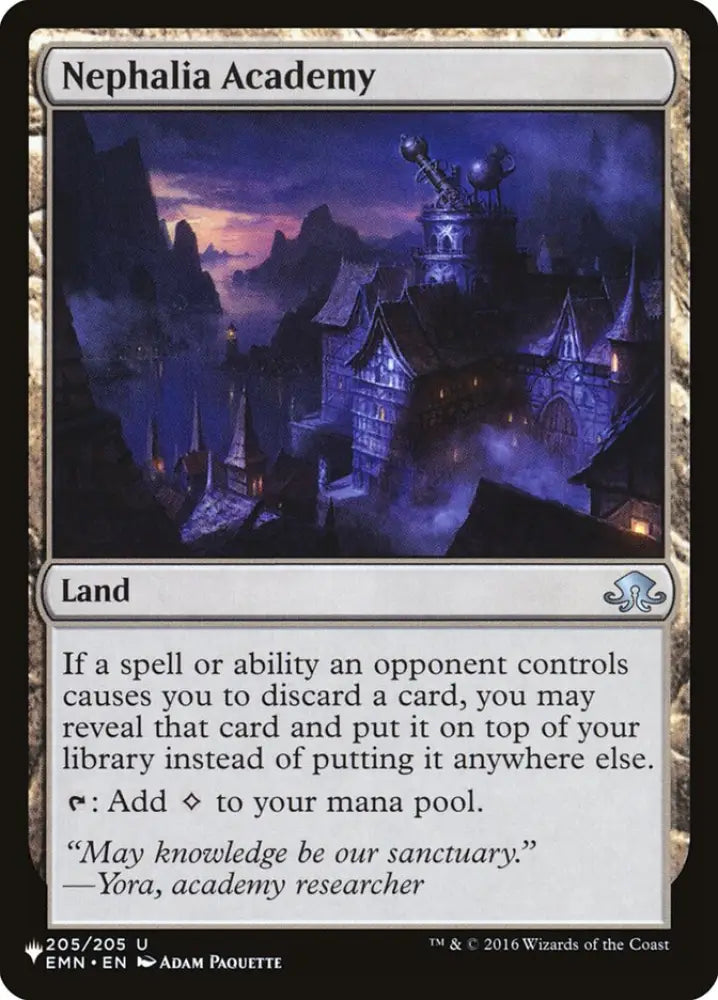 Nephalia Academy [The List] - MTG Single