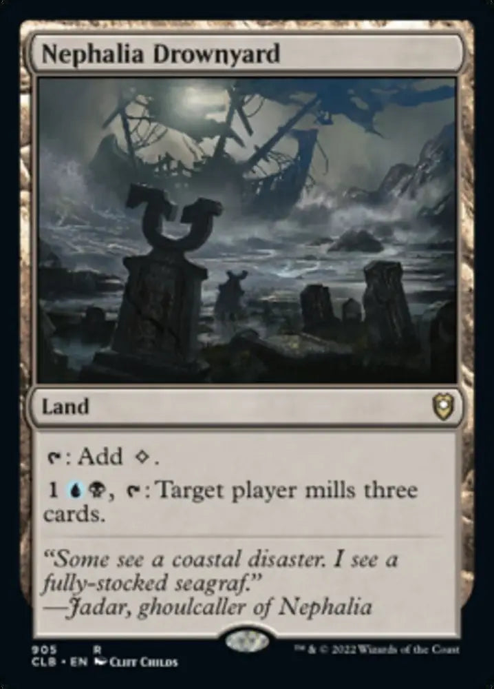 Nephalia Drownyard [Commander Legends: Battle for Baldur’s Gate] - MTG Single