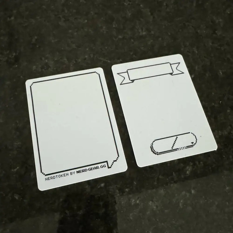 Nerd Gear: Extra Thick Dry Erase Tokens 12ct - Accessoire