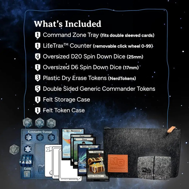 Nerd Gear: MTG Commander Essentials Kit Blue - Accessoire