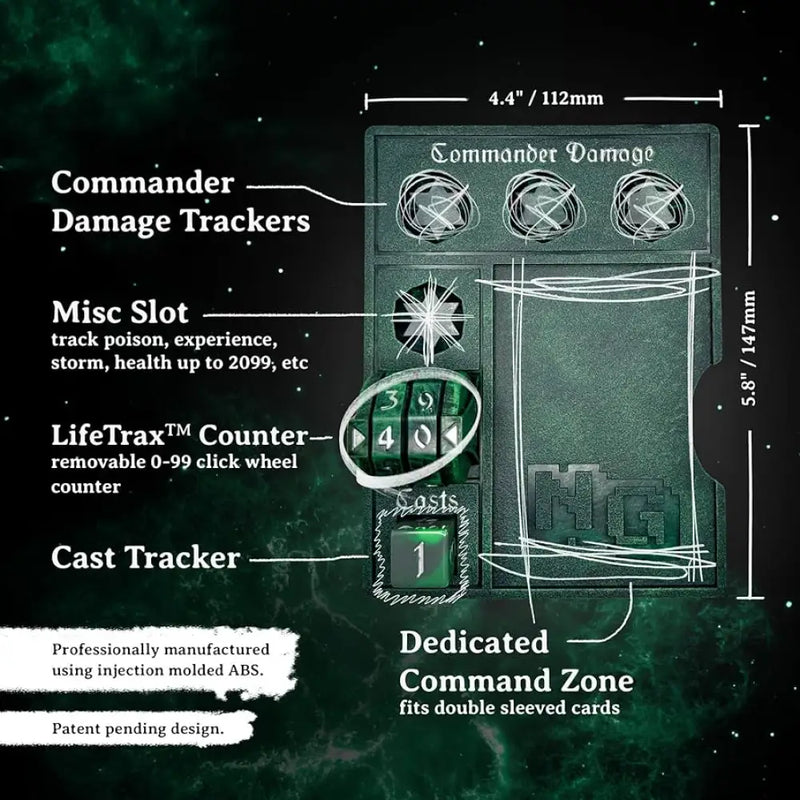 Nerd Gear: MTG Commander Essentials Kit Midnight Forest - Accessoire
