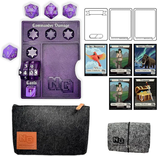 Nerd Gear: MTG Commander Essentials Kit Mystic Purple - Accessoire