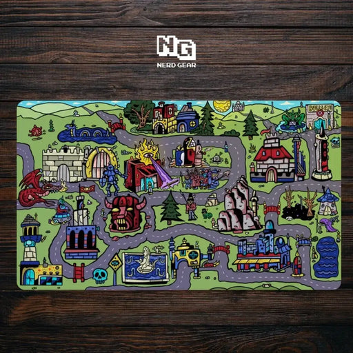 Nerd Gear: My Town - Premium TCG Playmat - Accessoire