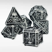 Nerd Gear: The Wizards Tomb - 7pc Solid Metal Dice Set - Accessoire