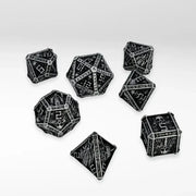 Nerd Gear: The Wizards Tomb - 7pc Solid Metal Dice Set - Accessoire