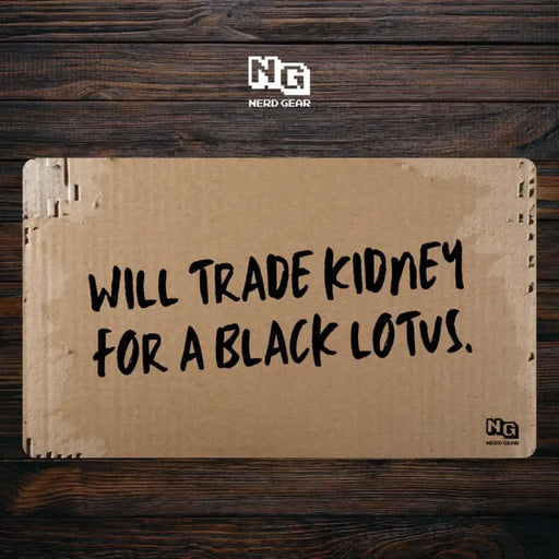 Nerd Gear: Trade Kidney Cardboard - Premium TCG Playmat - Accessoire