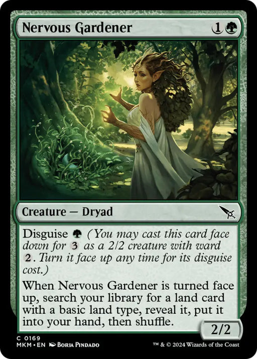 Nervous Gardener [Murders at Karlov Manor] - MTG Single