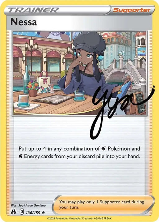 Nessa (136/159) [Sword & Shield: Crown Zenith] - Pokemon Single