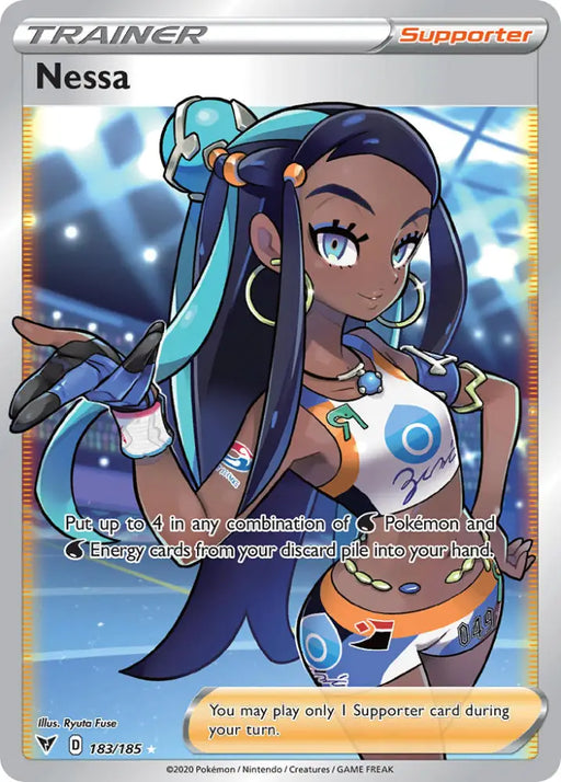 Nessa (183/185) [Sword & Shield: Vivid Voltage] - Pokemon Single