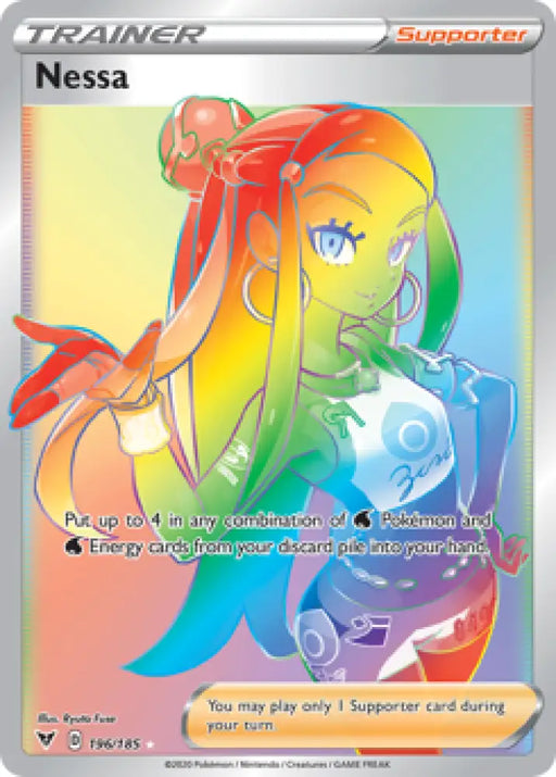 Nessa (196/185) [Sword & Shield: Vivid Voltage] - Pokemon Single