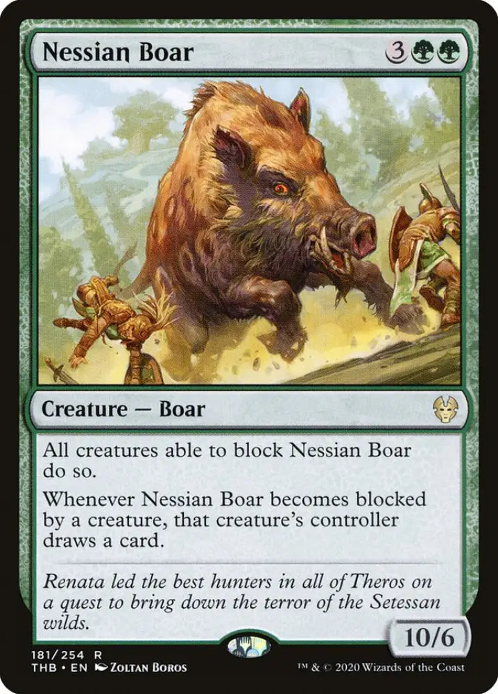 Nessian Boar [Theros Beyond Death] - MTG Single