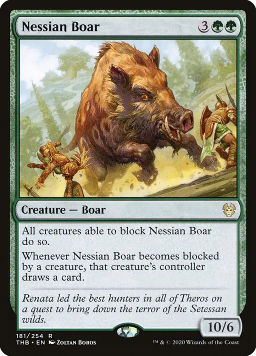 Nessian Boar [Theros Beyond Death] - MTG Single