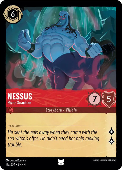 Nessus - River Guardian (118/204) [Ursula’s Return] - Lorcana Single