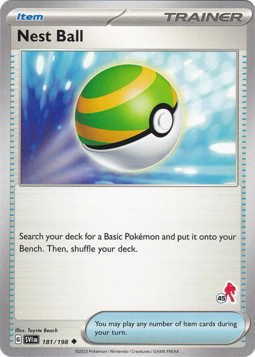 Nest Ball (181/198) (Armarouge Stamp #45) [Battle Academy 2024] - Pokemon Single