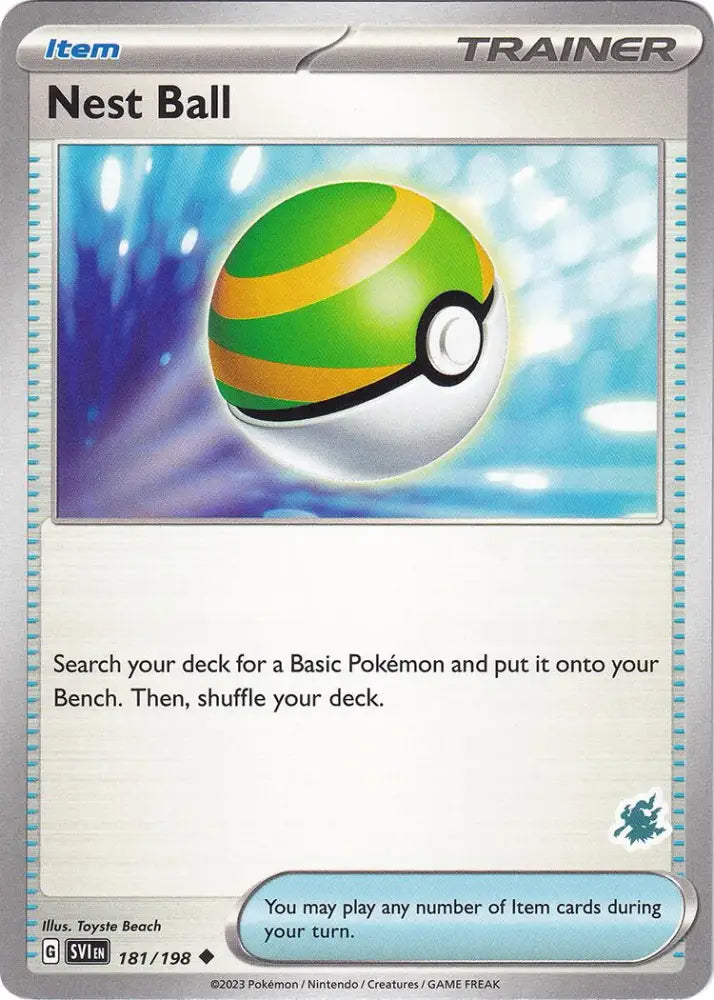 Nest Ball (181/198) (Darkrai Deck) [Battle Academy 2024] - Pokemon Single