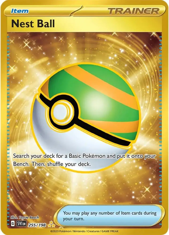 Nest Ball (255/198) [Scarlet & Violet: Base Set] - Pokemon Single