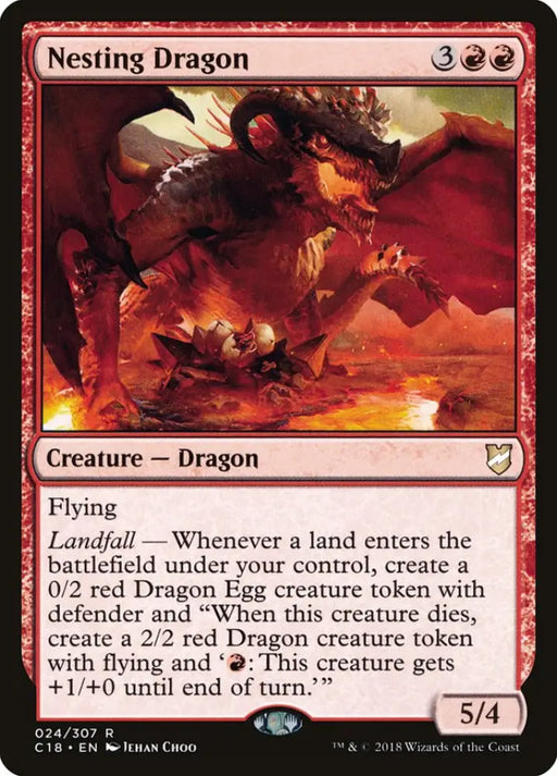 Nesting Dragon [Commander 2018] - MTG Single