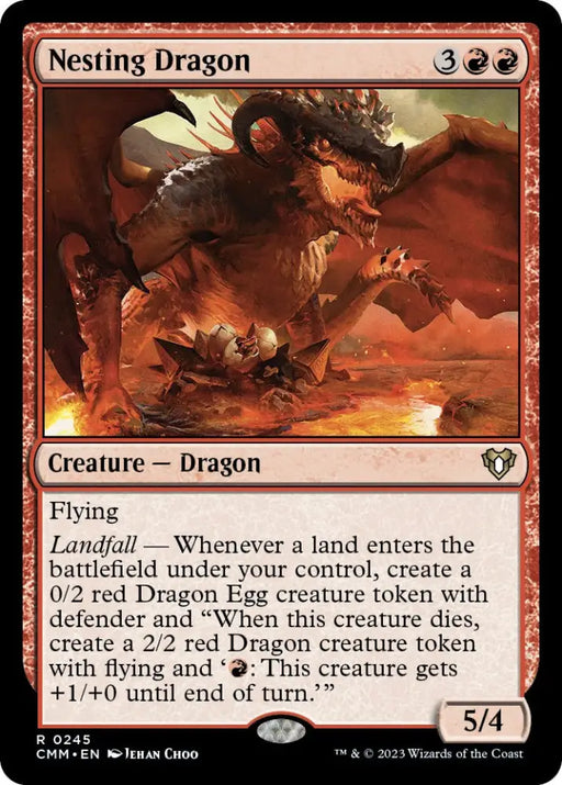 Nesting Dragon [Commander Masters] - MTG Single