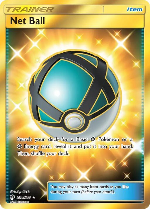 Net Ball (234/214) [Sun & Moon: Lost Thunder] - Pokemon Single
