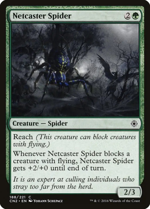 Netcaster Spider [Conspiracy: Take the Crown] - MTG Single