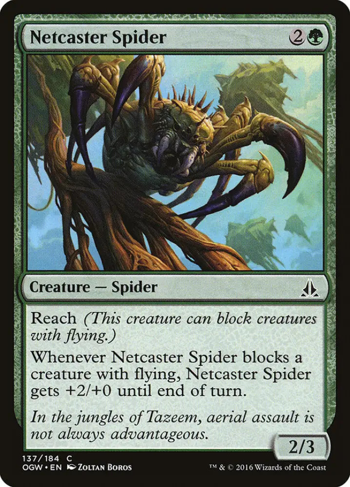 Netcaster Spider [Oath of the Gatewatch] - MTG Single