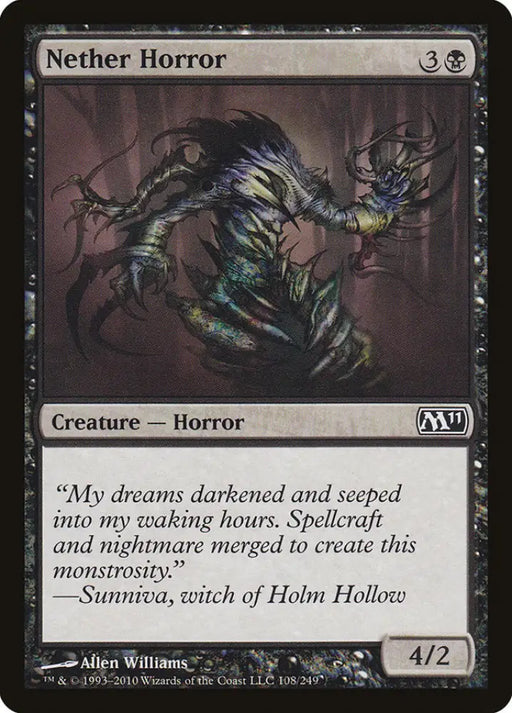 Nether Horror [Magic 2011] - MTG Single
