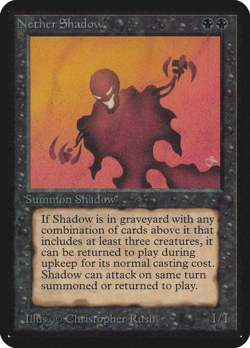 Nether Shadow [Alpha Edition] - MTG Single