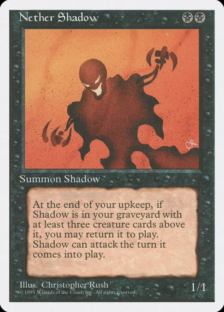 Nether Shadow [Fourth Edition] - MTG Single
