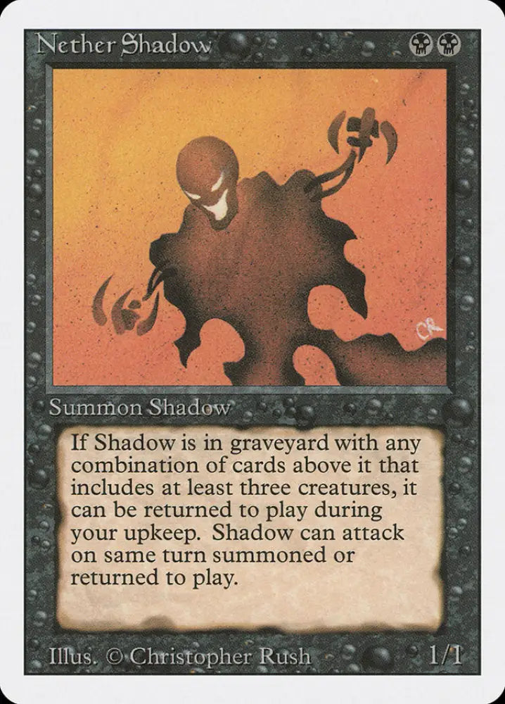 Nether Shadow [Revised Edition] - MTG Single