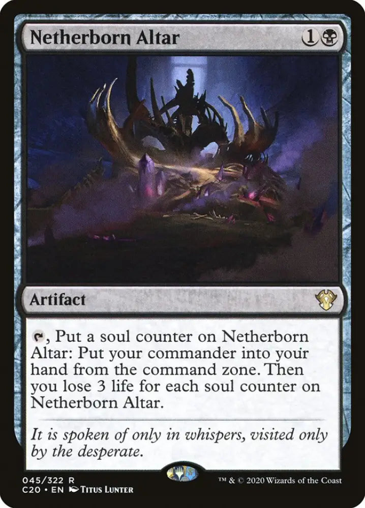 Netherborn Altar [Commander 2020] - MTG Single