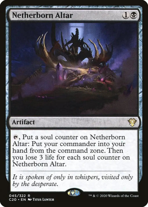 Netherborn Altar [Commander 2020] - MTG Single