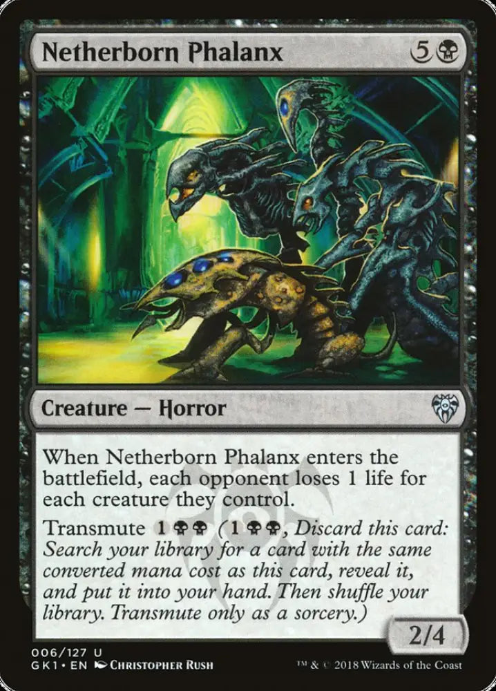 Netherborn Phalanx [Guilds of Ravnica Guild Kit] - MTG Single