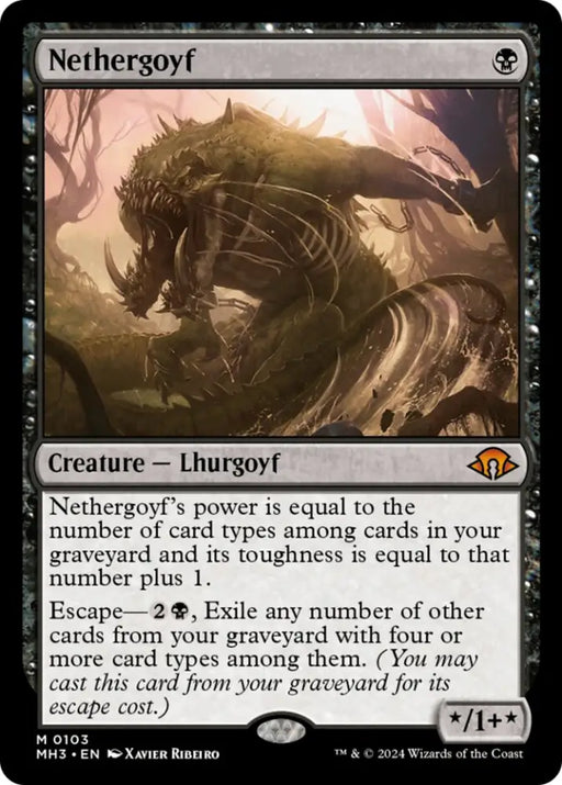 Nethergoyf [Modern Horizons 3] - MTG Single