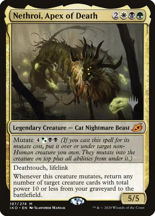 Nethroi Apex of Death (Promo Pack) [Ikoria: Lair of Behemoths Promos] - MTG Single
