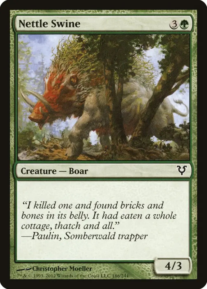 Nettle Swine [Avacyn Restored] - MTG Single