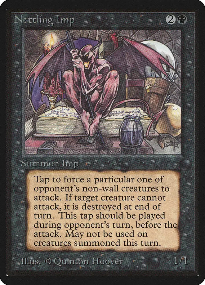 Nettling Imp [Beta Edition] - MTG Single