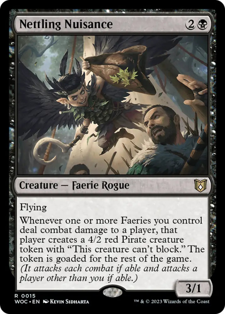 Nettling Nuisance [Wilds of Eldraine Commander] - MTG Single