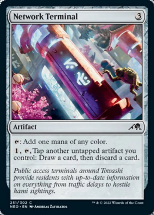 Network Terminal [Kamigawa: Neon Dynasty] - MTG Single