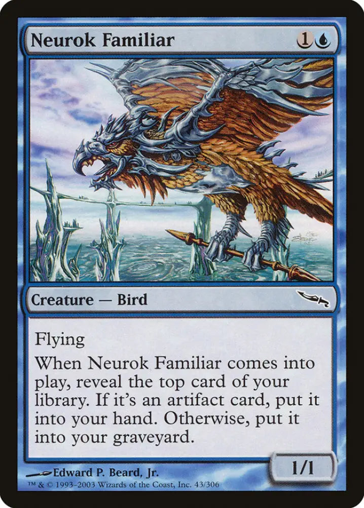 Neurok Familiar [Mirrodin] - MTG Single