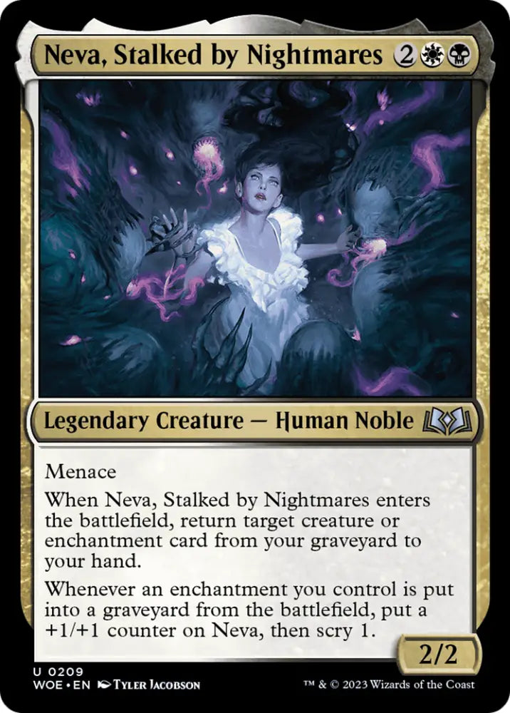Neva Stalked by Nightmares [Wilds of Eldraine] - MTG Single