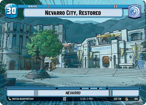 Nevarro City, Restored // Shield (Hyperspace) (284 // T06) [Ashes of the Empire]