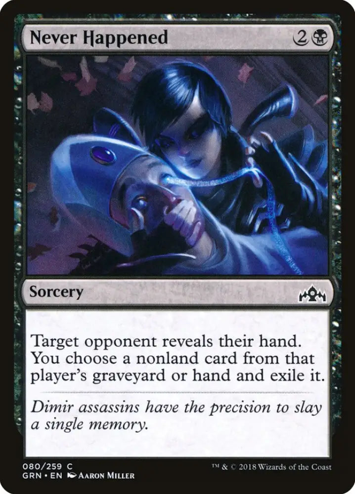 Never Happened [Guilds of Ravnica] - MTG Single