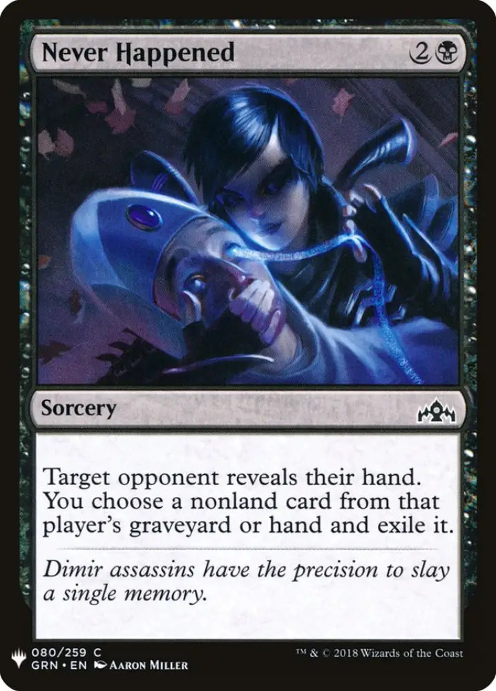 Never Happened [Mystery Booster] - MTG Single