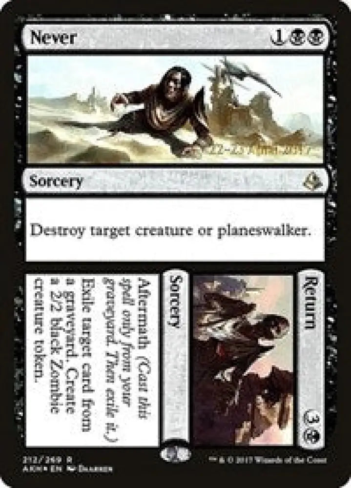 Never // Return (212) [Prerelease Cards]