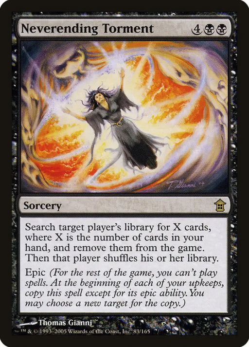 Neverending Torment [Saviors of Kamigawa] - MTG Single