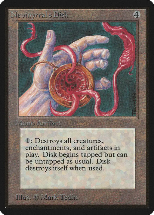 Nevinyrral’s Disk [Beta Edition] - MTG Single