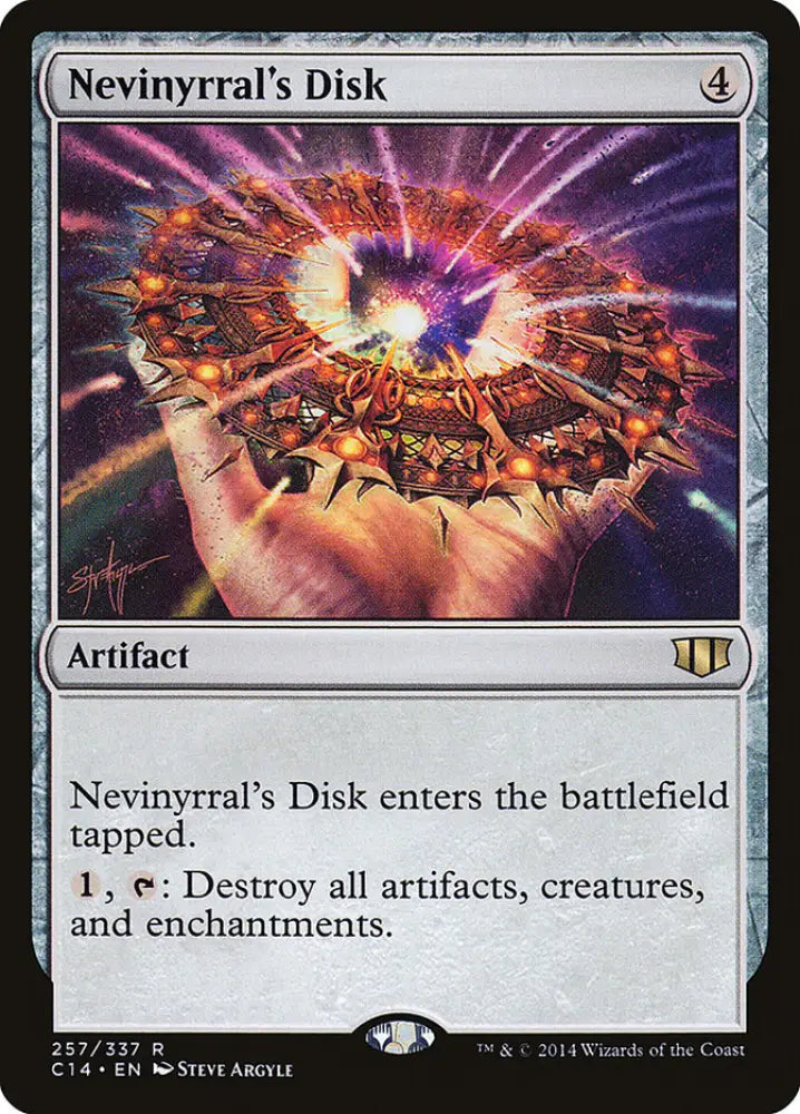 Nevinyrral’s Disk [Commander 2014] - MTG Single