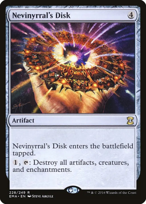Nevinyrral’s Disk [Eternal Masters] - MTG Single