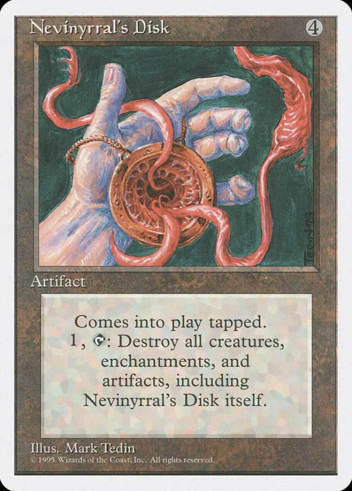Nevinyrral’s Disk [Fourth Edition] - MTG Single