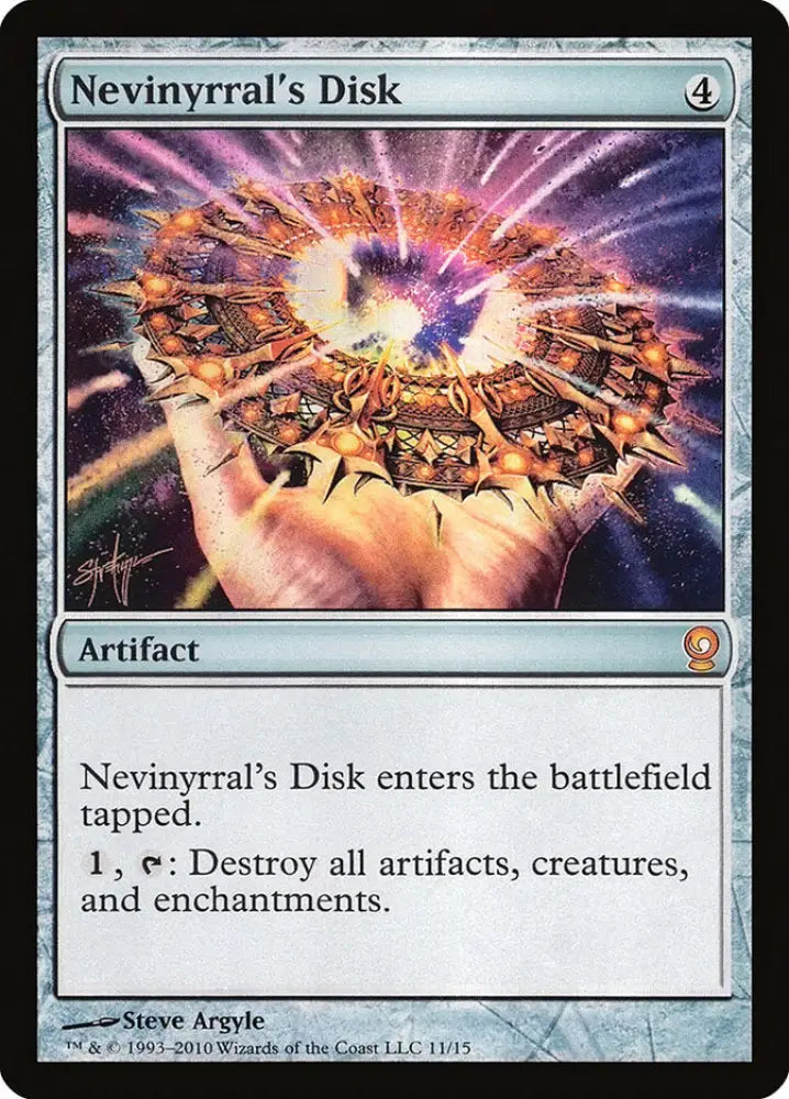 Nevinyrral’s Disk [From the Vault: Relics] - MTG Single